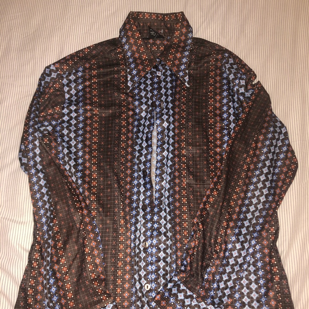Silk pattern shirt